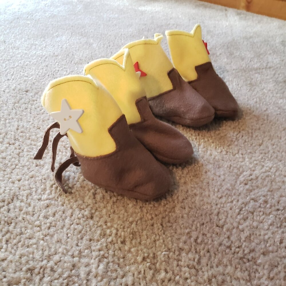 Handmade Cowboy Baby Boots